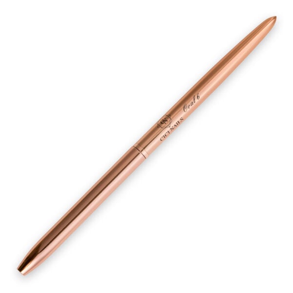 oval 6 rose gold kist cici nails