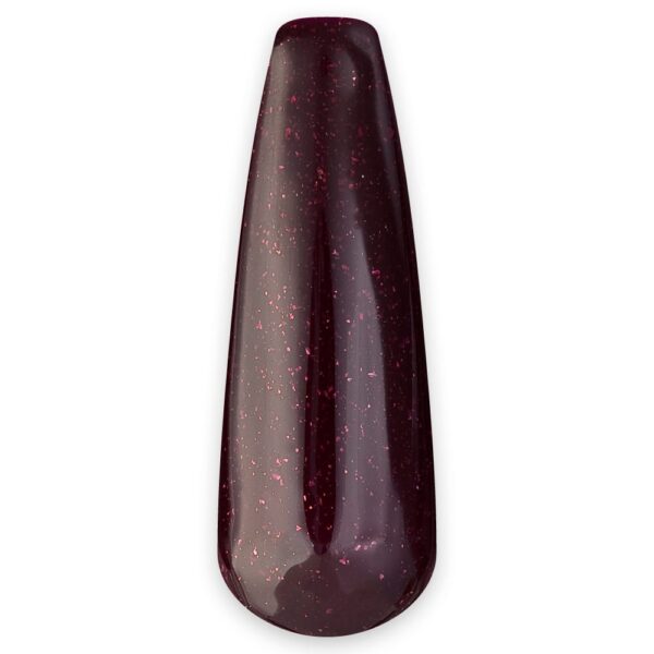 Gel-Polish-Red-Brown-Red-Night-nail - cici nails