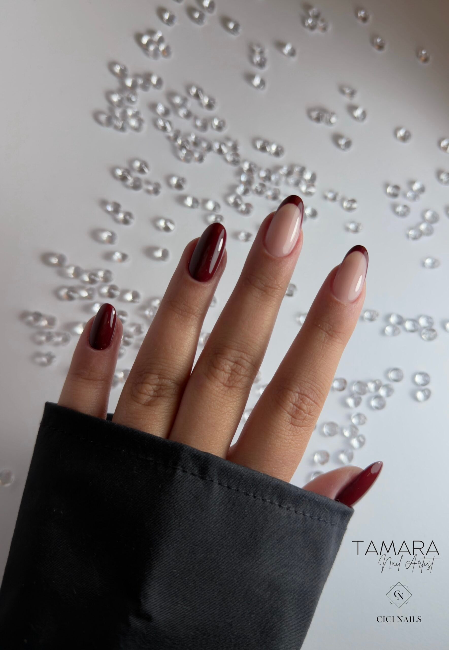 wine klasična vinska nijansa za profinjenu eleganciju gel polish cici nails