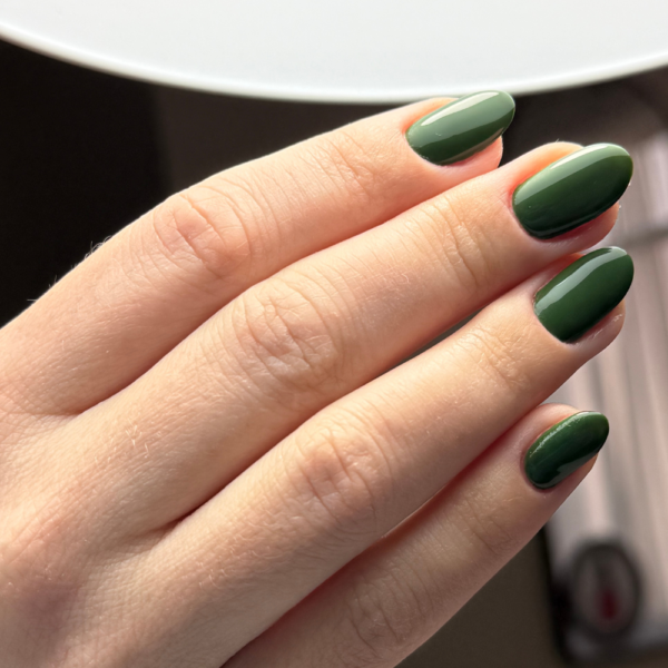 aras gel polish tamno zeleni trajni lak cici nails