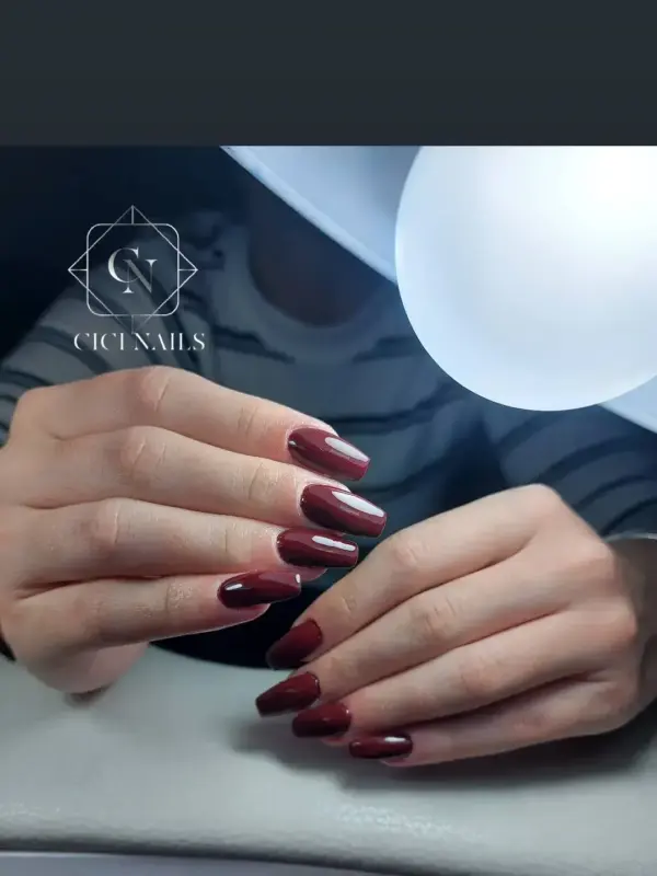 Hande brodo crvena boja za nokte cici nails trajni lak