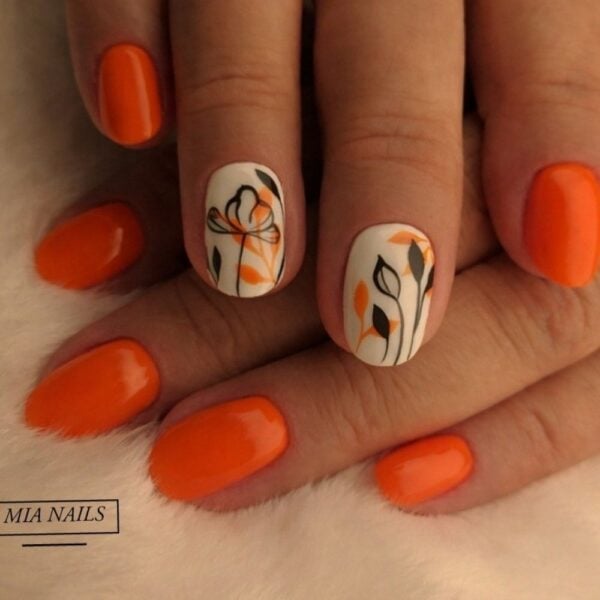 25 orange 15 ml trajni lak za nokte | Cici Nails