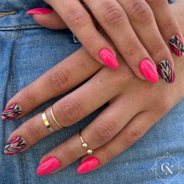 99 – juicy neon roza ljetni nokti cici nails