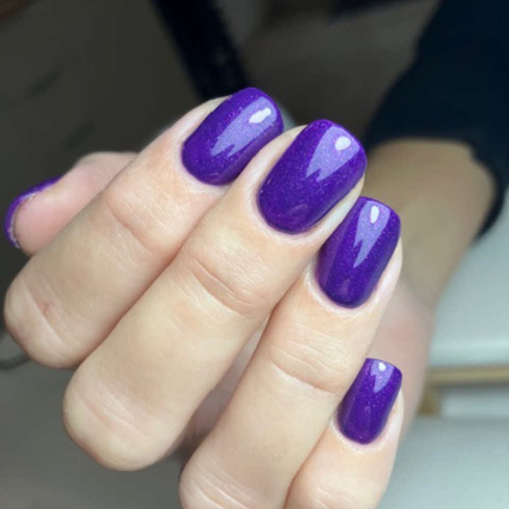 159 glitter plum 15ml trajni lak šljokičavi cici nails