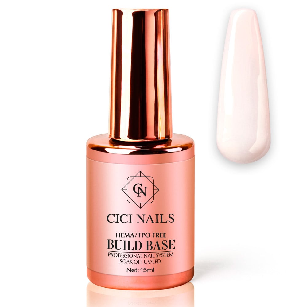 build base simply milky pink 15ml baza za nokte cici nails baza za nokte