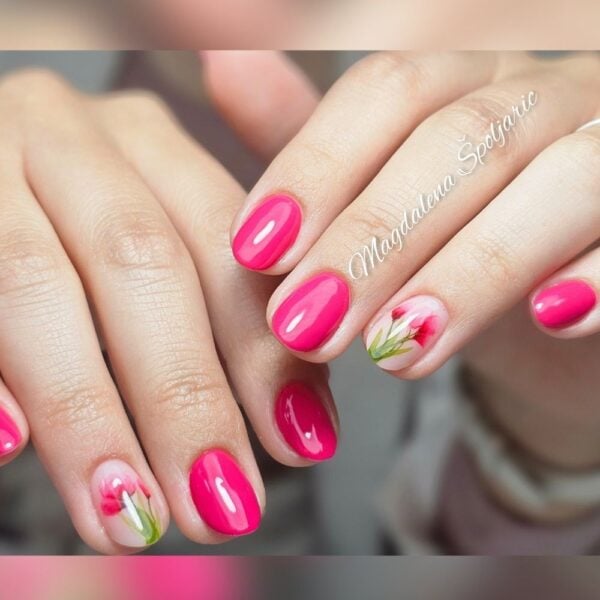 174 raspberry 15ml energični trajni lak za ljetne manikure cici nails