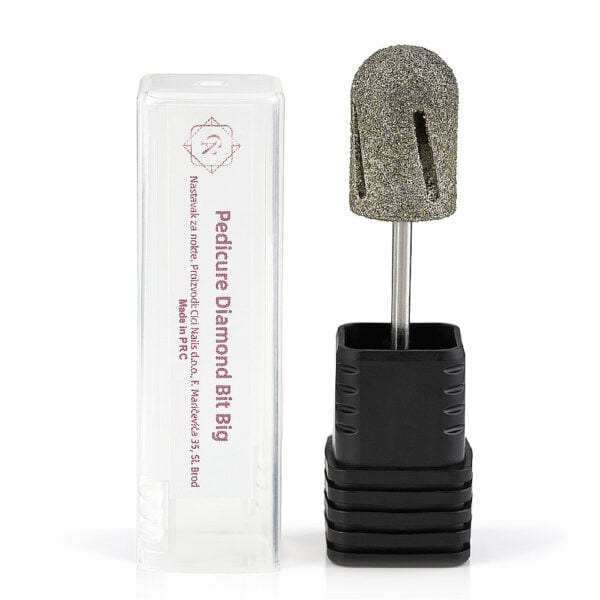 pedicure diamond bit big m – nastavak srednje granulacije za pedikuru cici nails