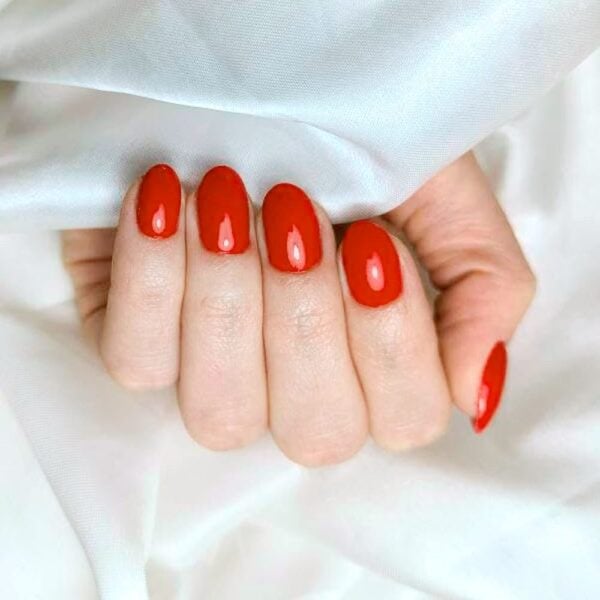 192--Gleaming-red- Cici Nails crveni nokti