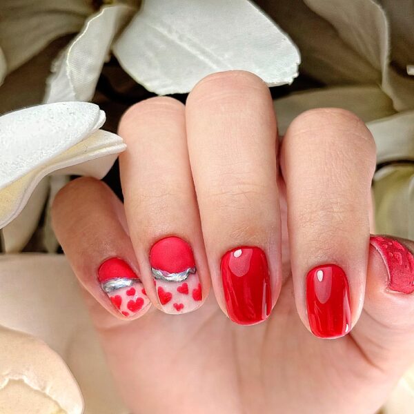 173- red raspberry cici nails nokti