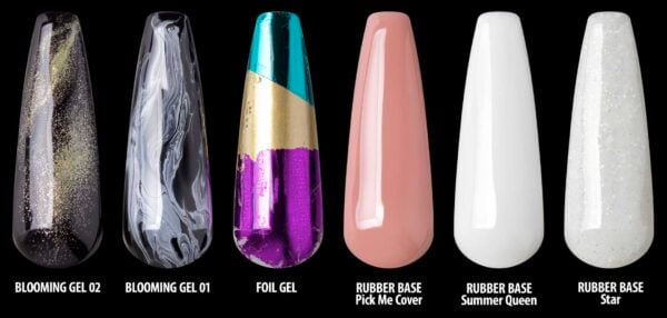 Foil And Glooming Gel Template