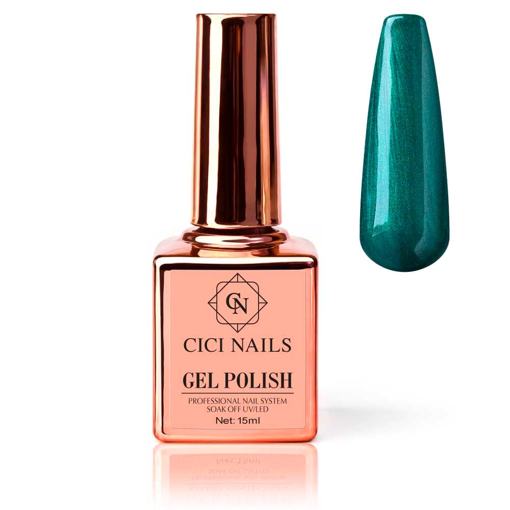 Gel Polish Fancy Green-142 cici nailos trajni lak gel lak