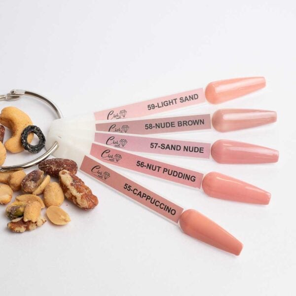 58 - Nude brown 15 ml – Topla nijansa za nude nokte