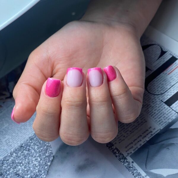 215 coral bloom trajni lak sa cat eye efektom cici nails
