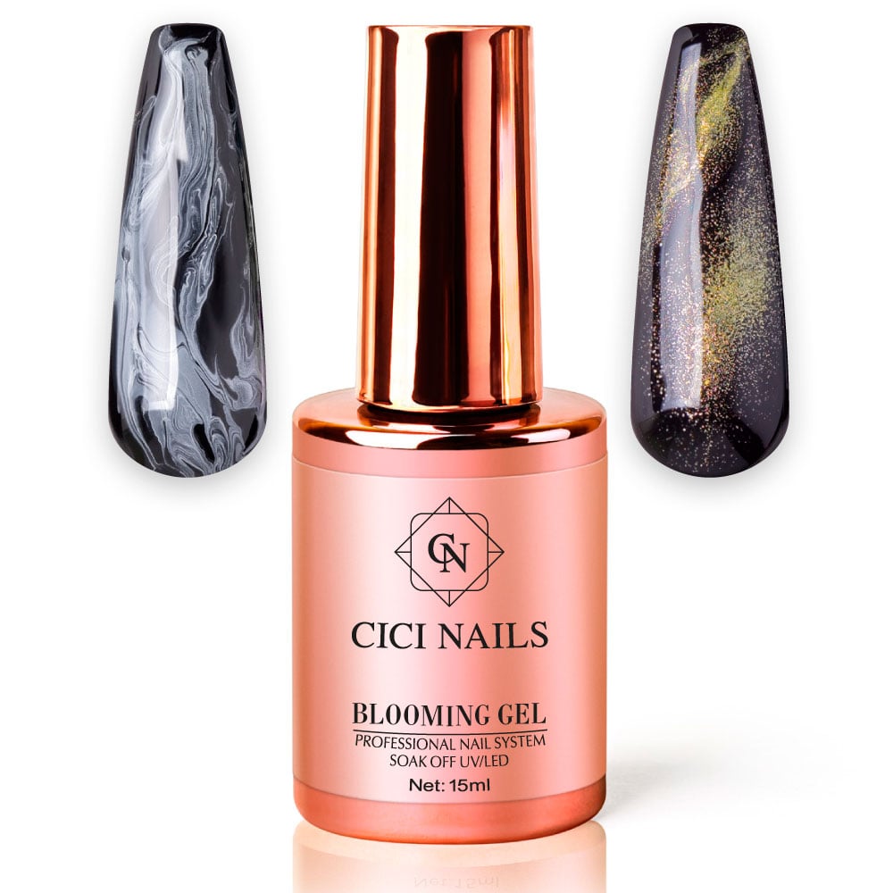 blooming gel round cici nails