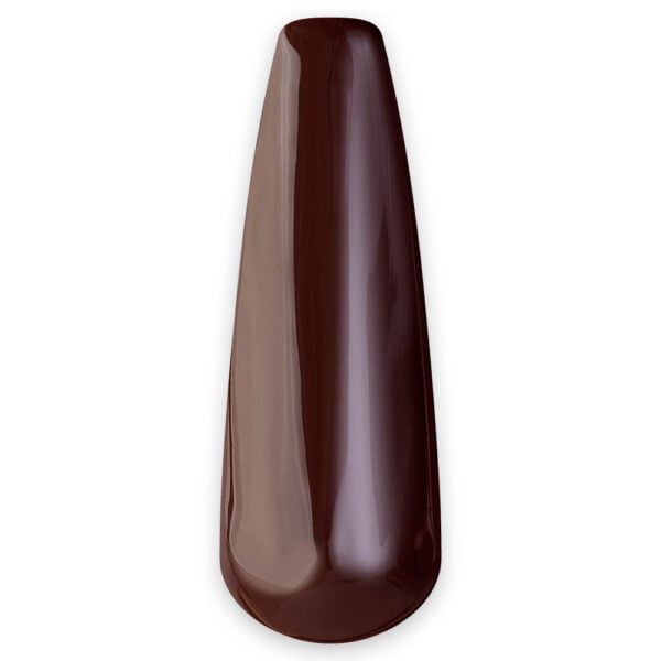 gel polish brownie nail