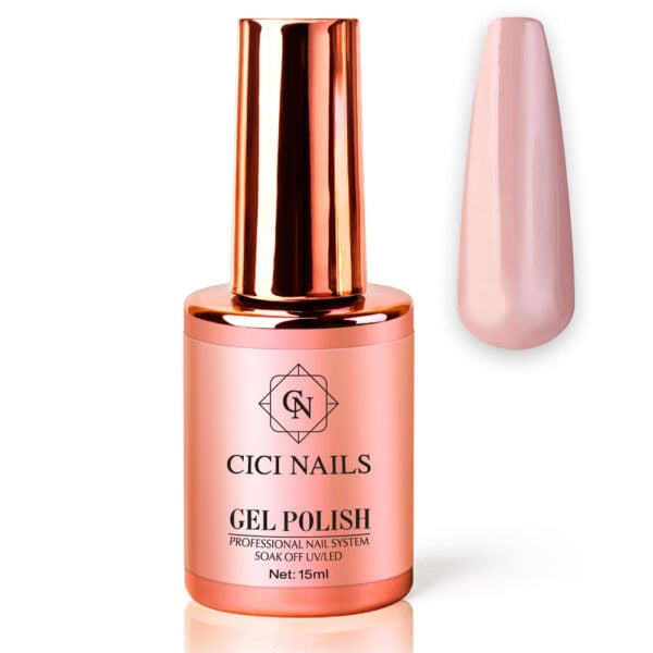 gel polish nude touch round nude bež trajni lak gel lak cici nails