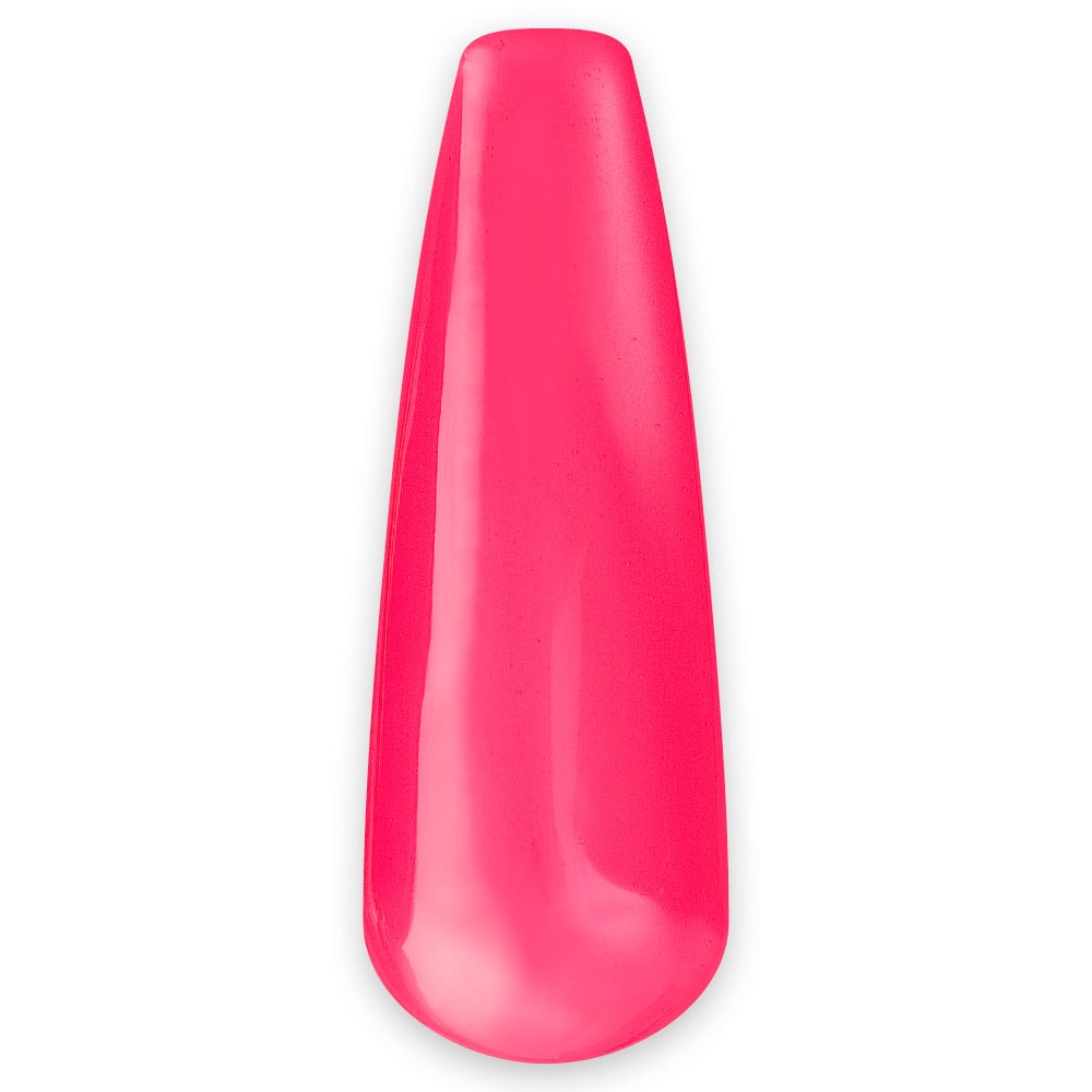 gel polish salmon nail