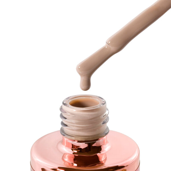 latte layers 224 smeđi trajni lak za nokte by cici nails