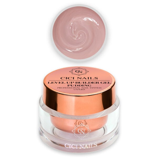 level up builder gel pudding cici nails