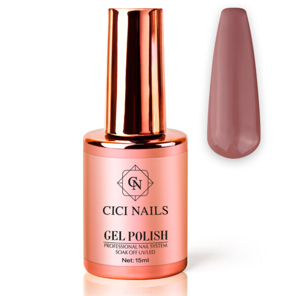 Cici nails smeđa gel lakboja za nokte milky boja za nokte smeđi trajni lak trajni lak za nokte milky trajni lak za nokte