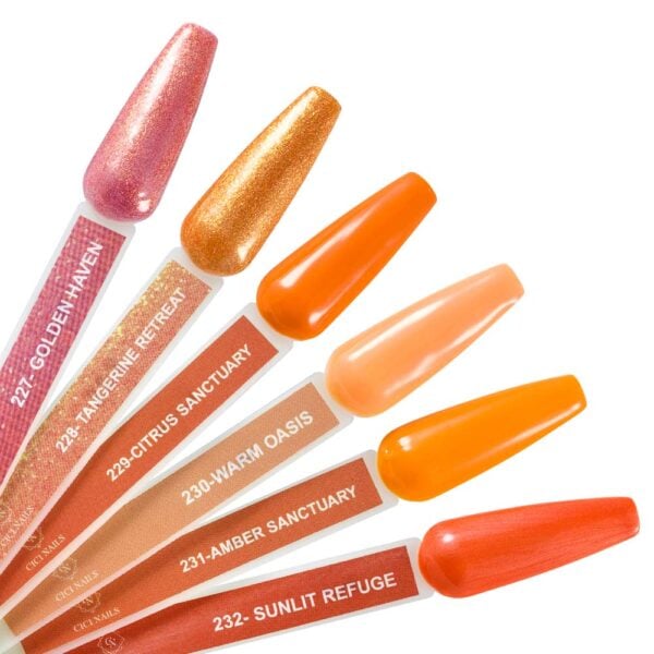 orange haven collection lepeza cici nails