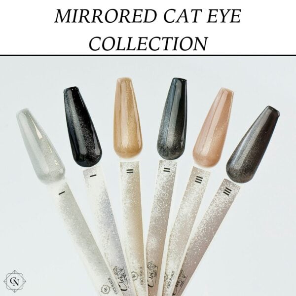 mirrored cat eye cici nails trajni lak