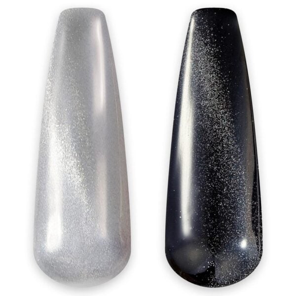 mirrored cat eye trajni lak sa cat eye efektom cici nails