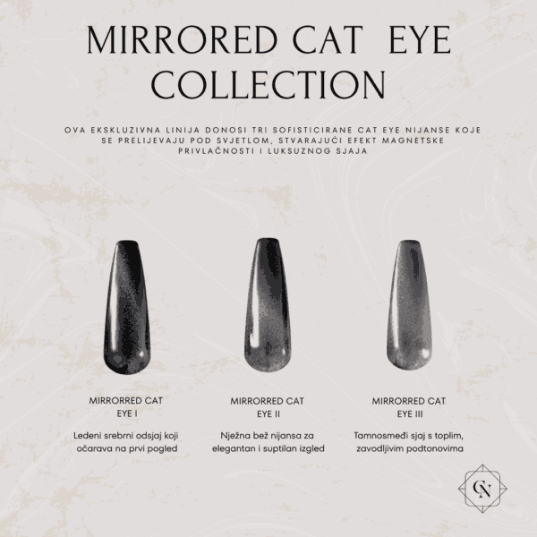 mirrored cat eye vizual cici nails