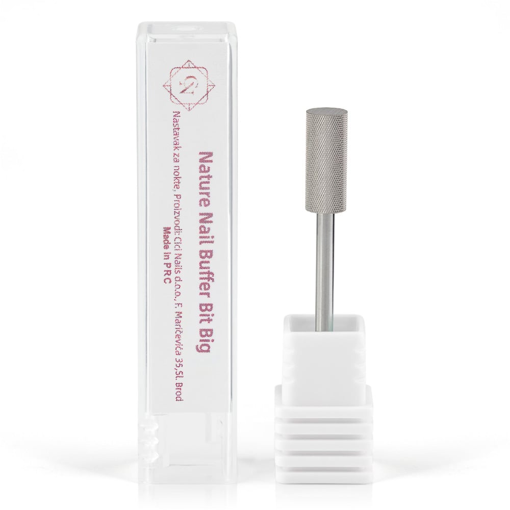 nature nail buffer bit big – veliki nastavak za završnu obradu noktiju