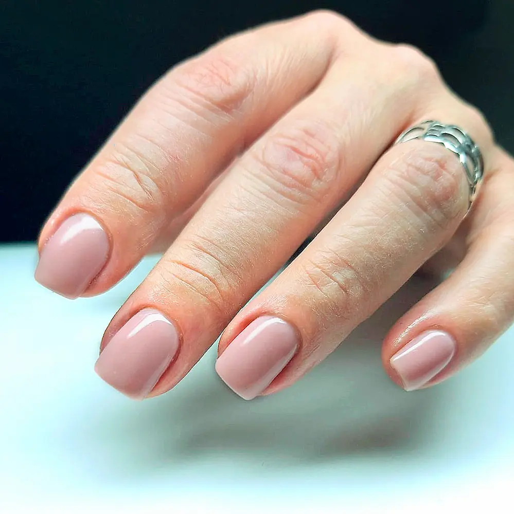gel lak nude