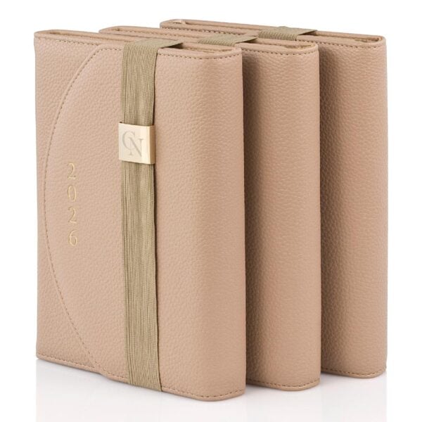 planer beige 2026 – elegancija i organizacija sve u jednom