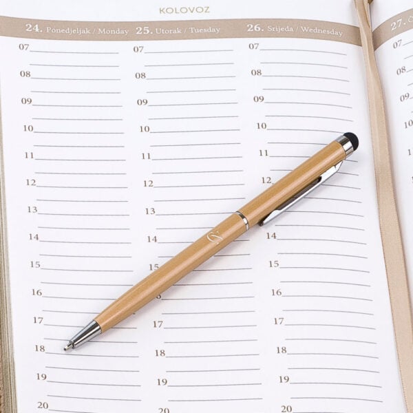 planer beige 2026 – elegancija i organizacija sve u jednom