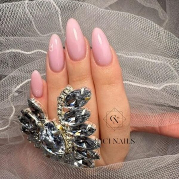 acry gel kiss me hema free 50 g nježno ružičasti akrilni gel cici nails