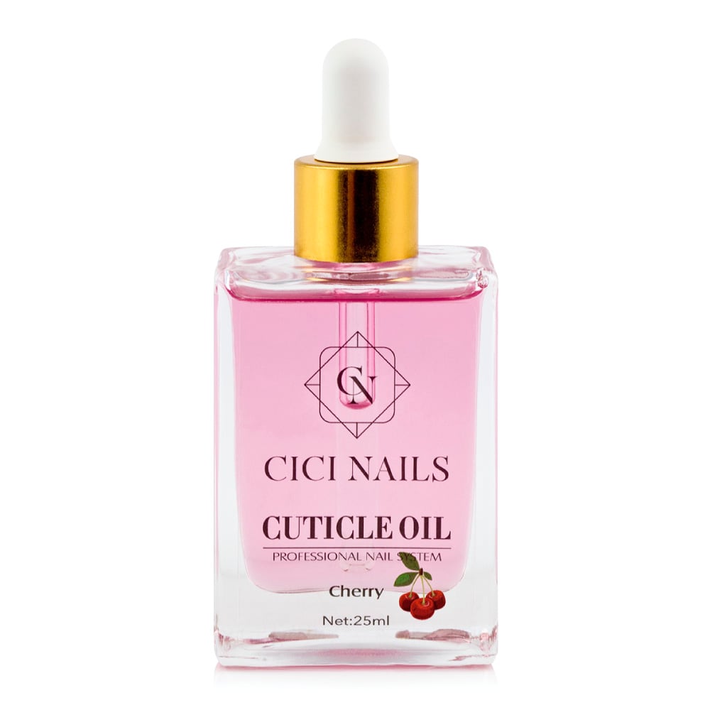 cuticle oil cherry 25ml ulje za kožicu s mirisom višnje njega za vaše nokte cici nails slavonski brod