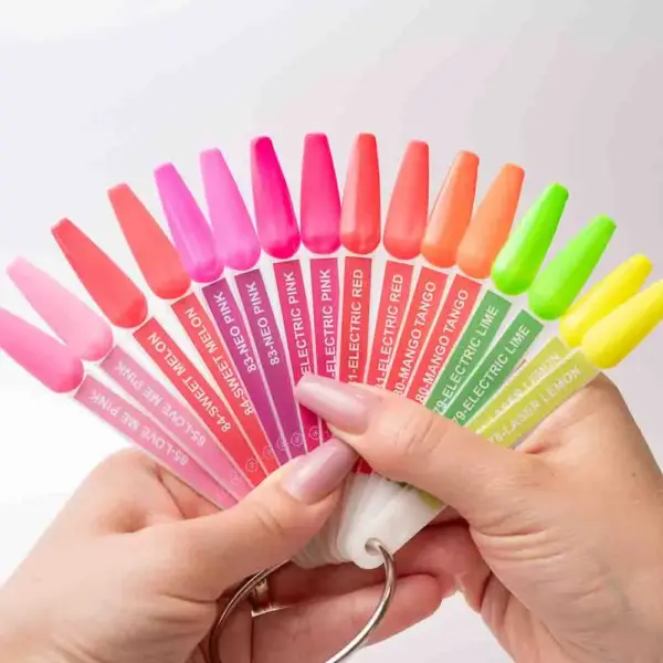 neon collection cici nails trajni lak u neon nijansama cici nails