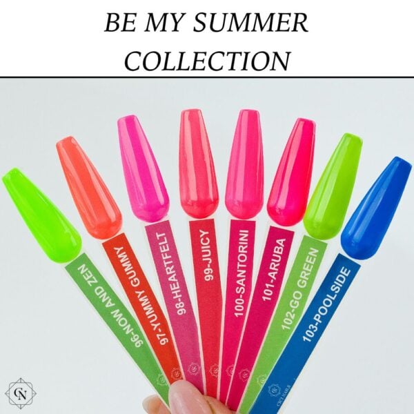 hot summer - neonska ružičasta cici nails