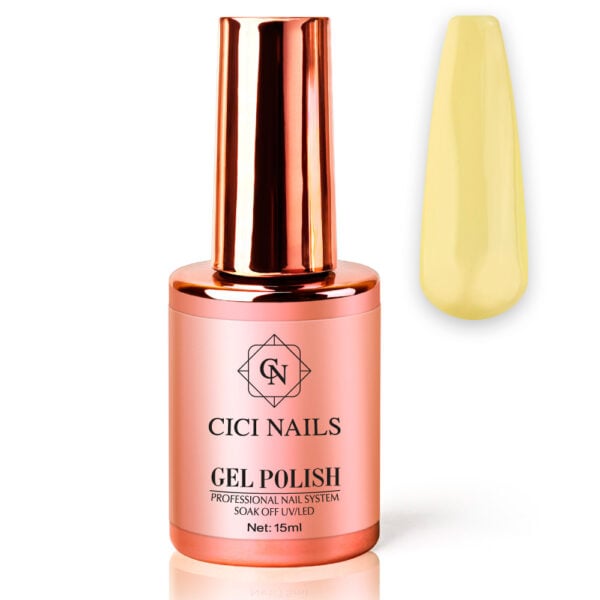 252 melted butter 15 ml krem žuta nijansa trajni lak cici nails