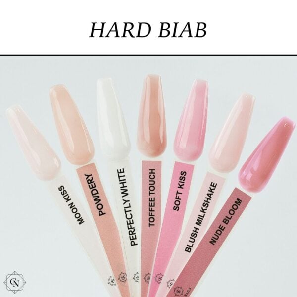 hard biab blush milkshake 15 ml gradivni gel lak u nježno roza nijansi cici nails