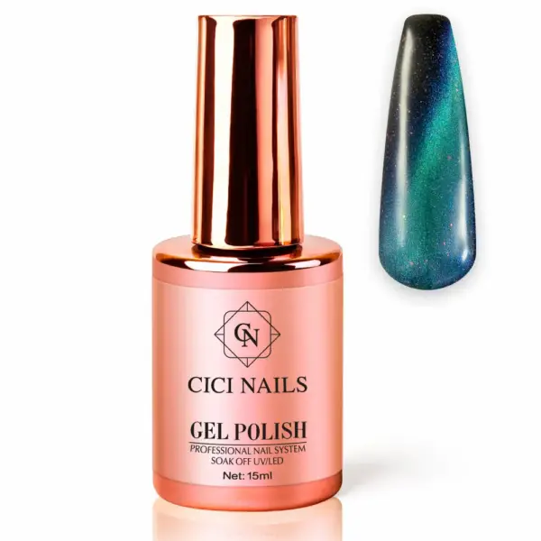 nova kolekcija trajni lak cosmic 246 cat eye cici nails