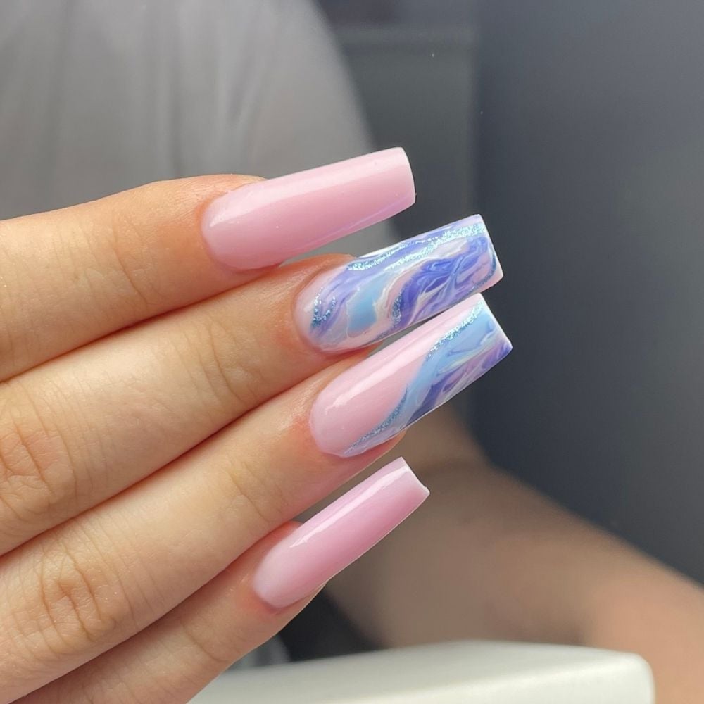 cream milky pink