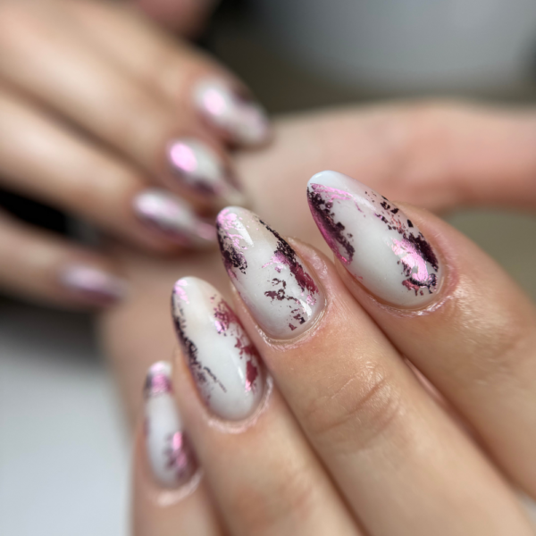 jam ice lady gradivni gel u mliječno bijeloj nijansi cici nails gelirani nokti