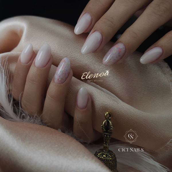 perfect pinky white mliječno bijeli gradivni gel s roza primjesom cici nails gelirani nokti