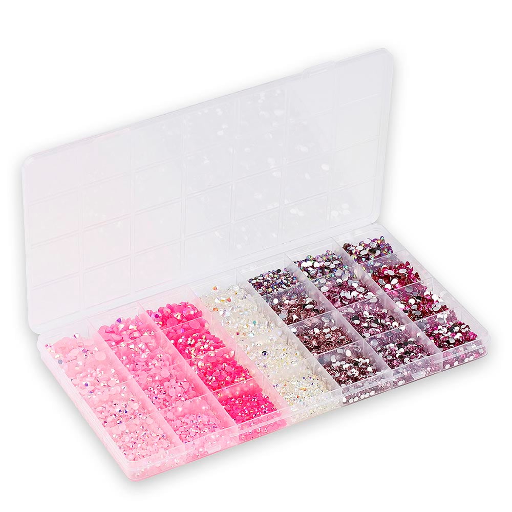 rozi kristalni mix za nokte cirkoni nail art cici nails slavonski brod