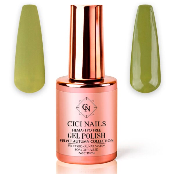 263 moss reverie 15ml svjetlija mahovina, meki maslinasto zeleni trajni lak