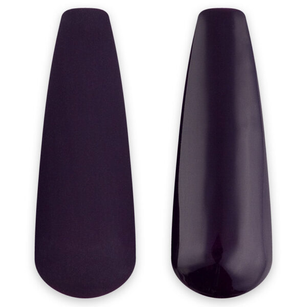 275 plum eclipse ljubičasti nokti - cici nails