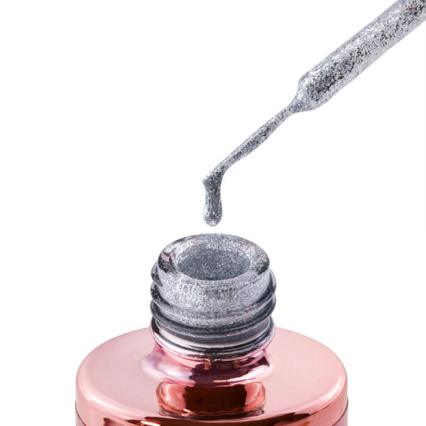 silver glow – paint gel s liner kistom (srebrni) cici nails