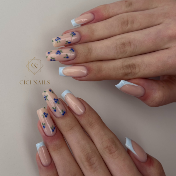 build base simply powder i daydream blue gel polish gelirani nokti