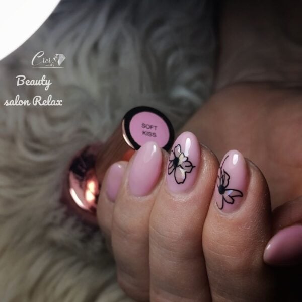hard biab soft kiss nježna prašnjavo ružičasta nude nijansa | Cici Nails
