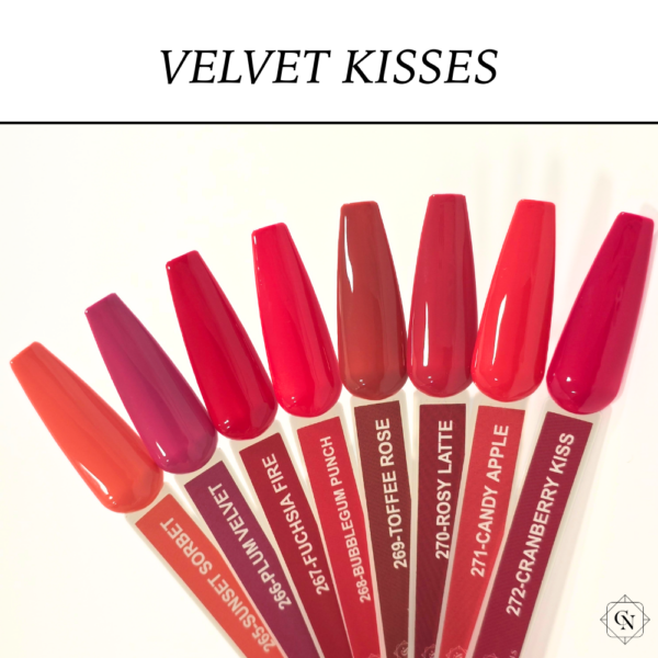 velvet kisses collection trajni lak gel polish cici nails