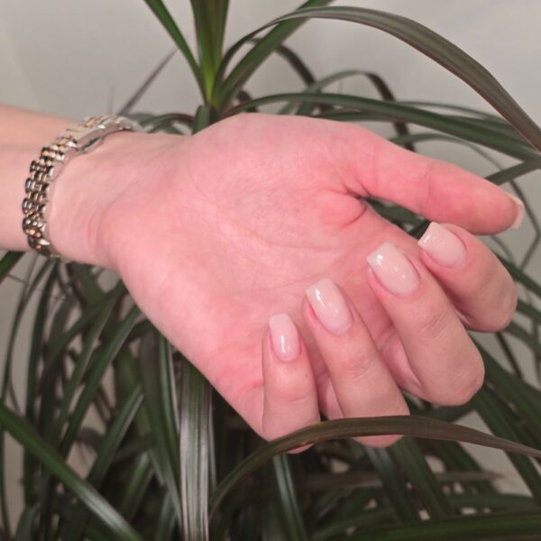 hard biab powdery puderasta, neutralna nude nijansa